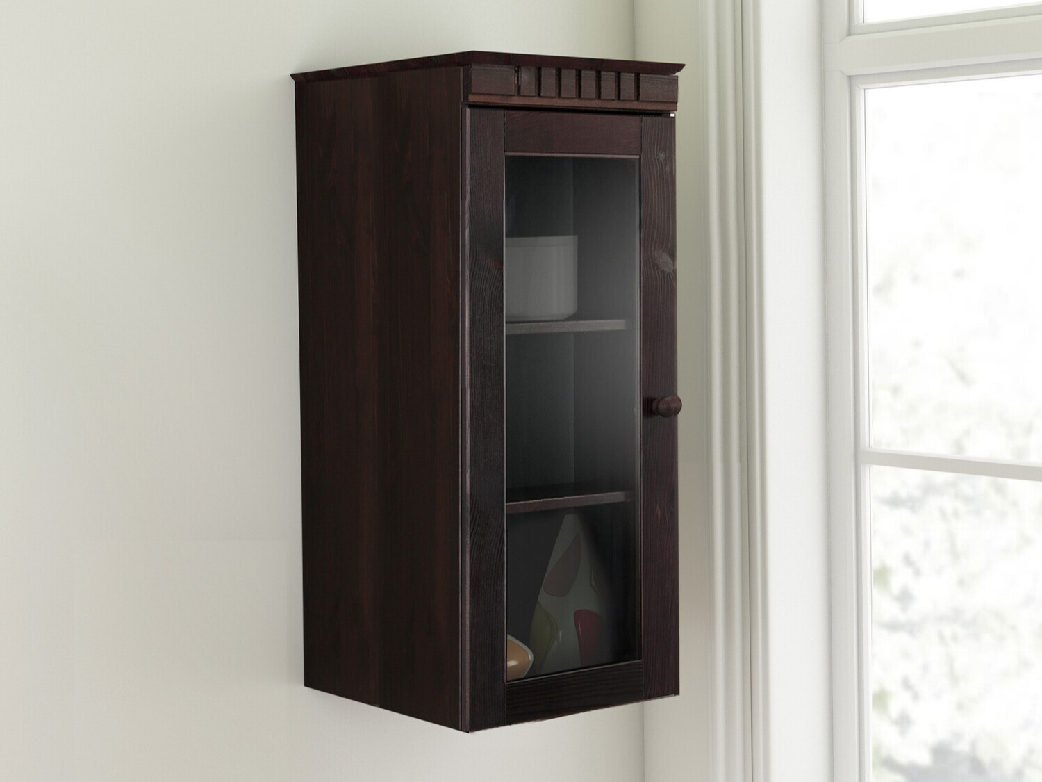 Seinähylly Elbelba 104 (Tummanruskea)