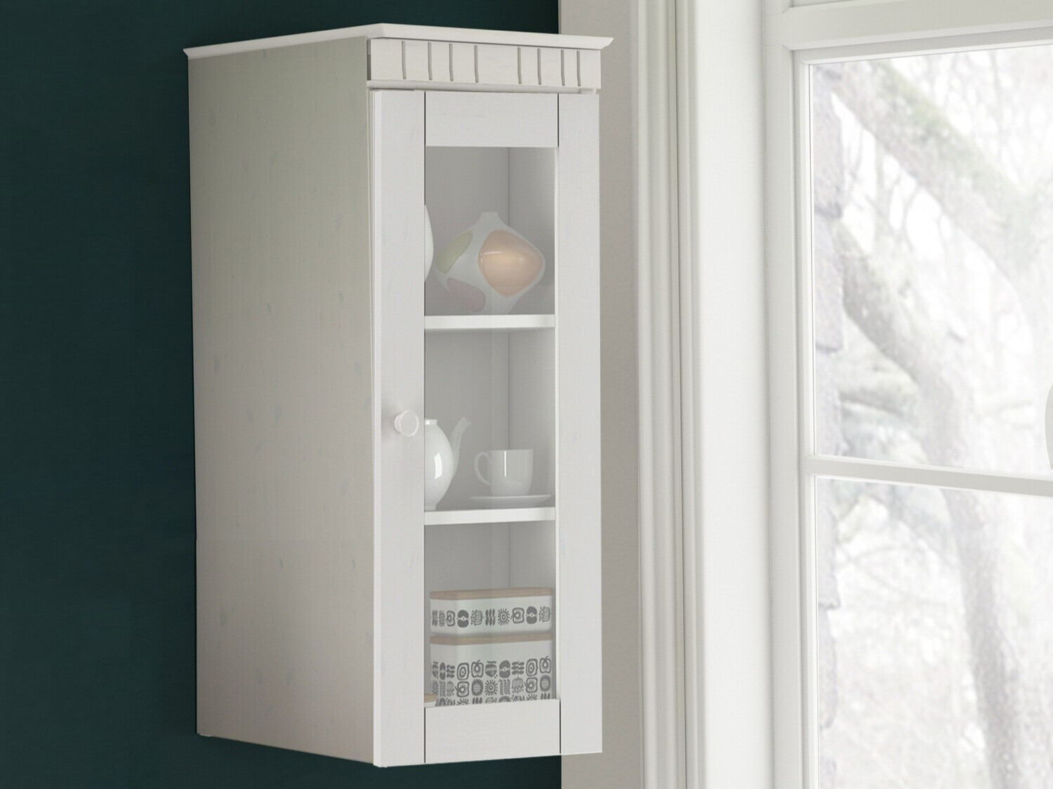 Seinähylly Elbelba 104 (Valkoinen)