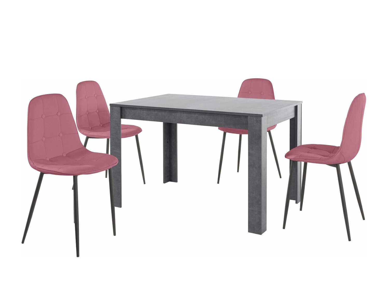 Ruokailuryhmä Denton 457 (Pinkki)