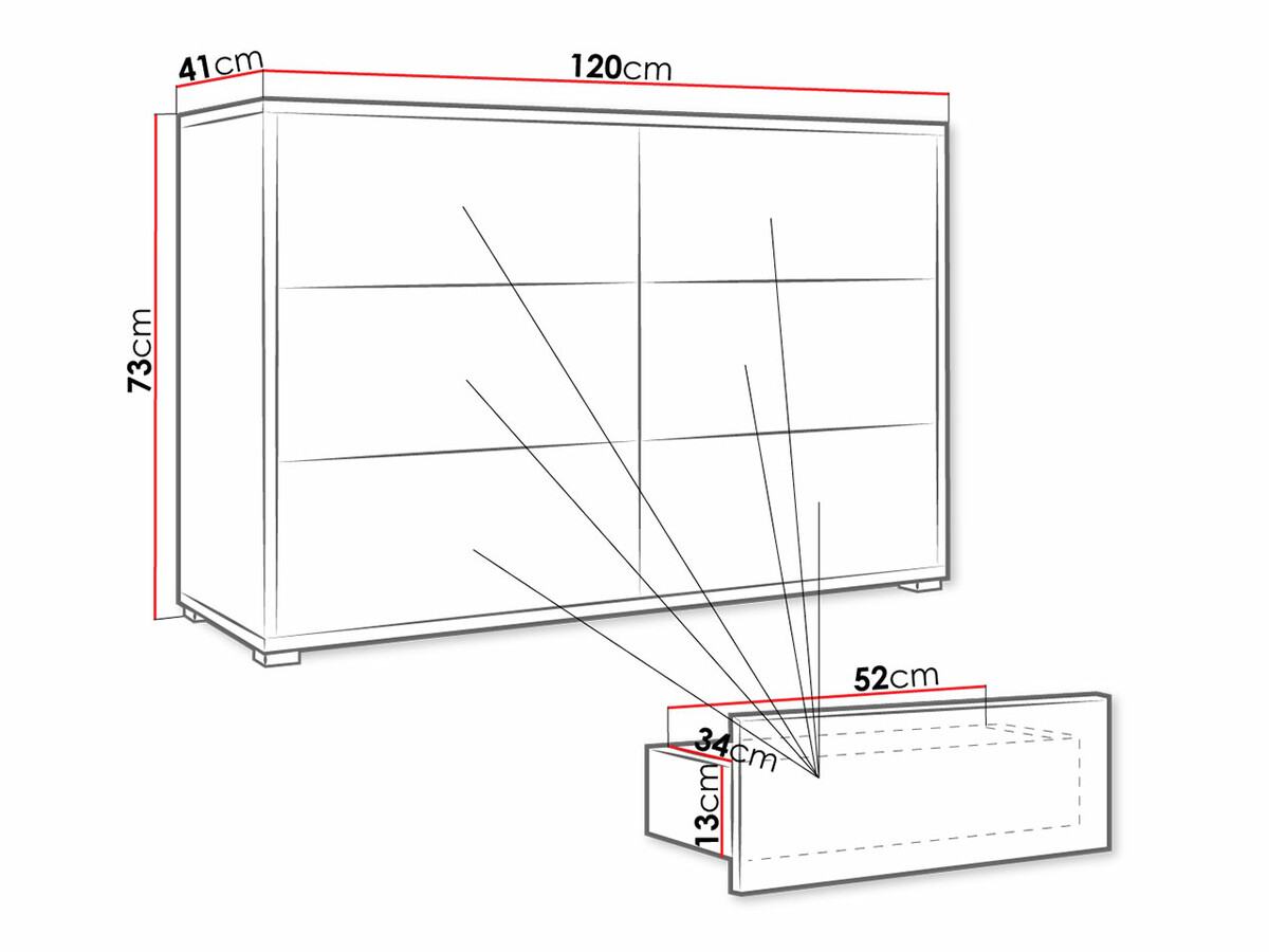 Lipasto Comfivo Tutela II (Valkoinen)