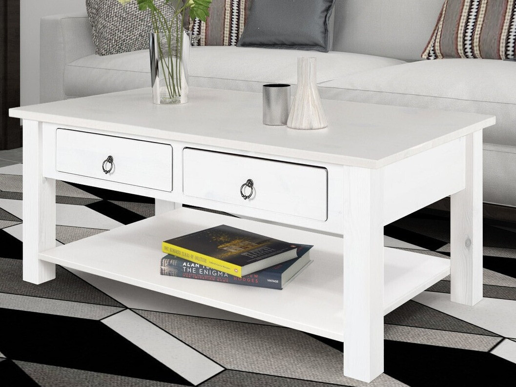 Sohvapöytä Denton 120 (Valkoinen)