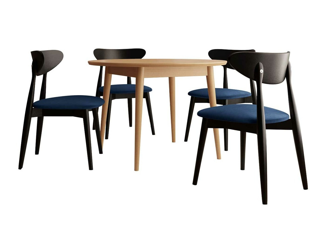 Ruokailuryhmä Racine 134 (Ruskea)