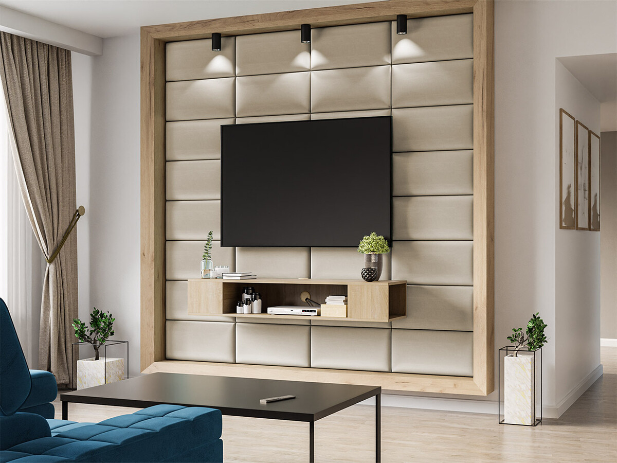 Pehmeä seinäpaneeli Comfivo Ovis (Manila 02) (60x30)