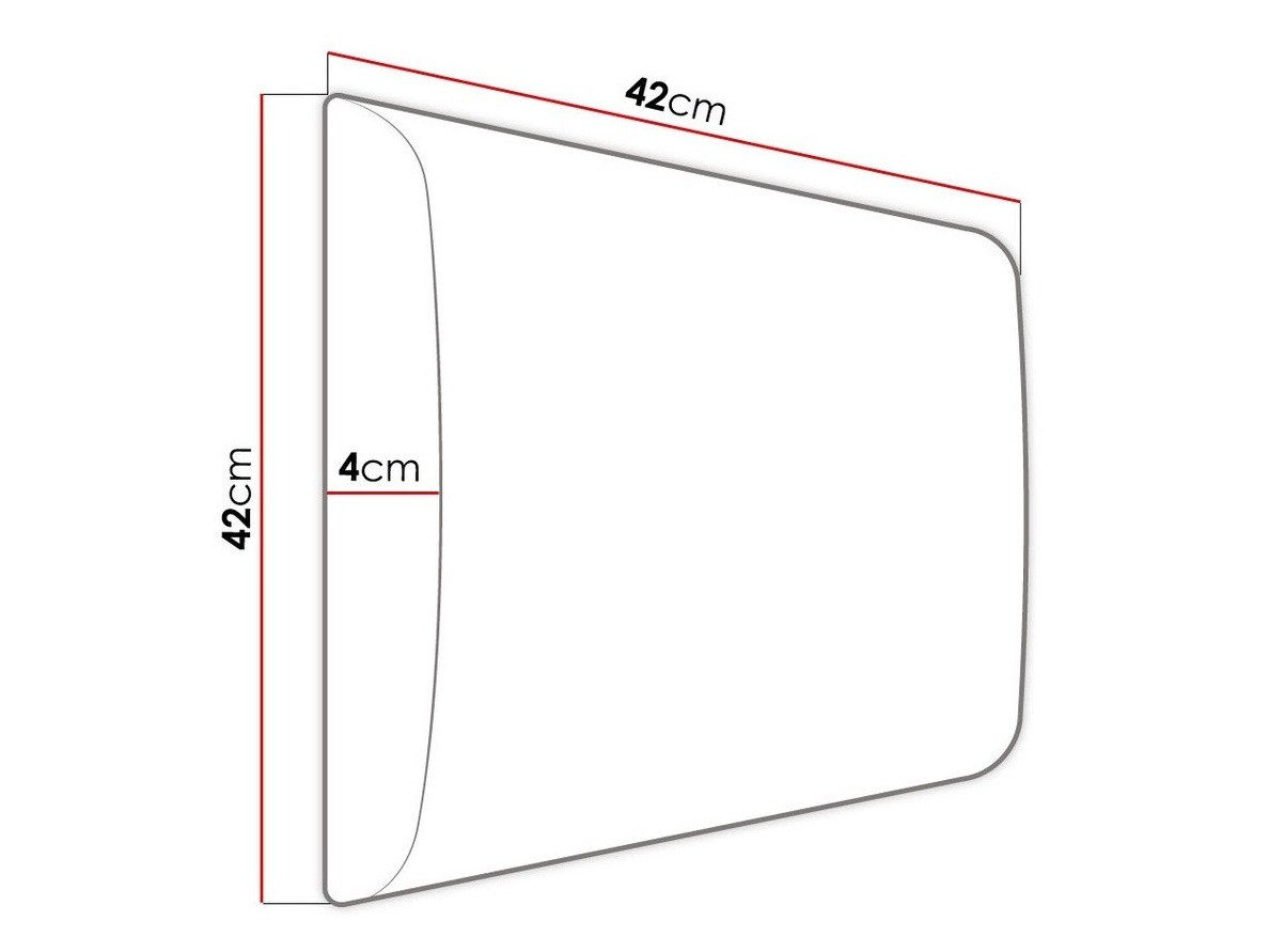 Pehmeä seinäpaneeli Comfivo Ovis VIII (Manila 11) (42x42)