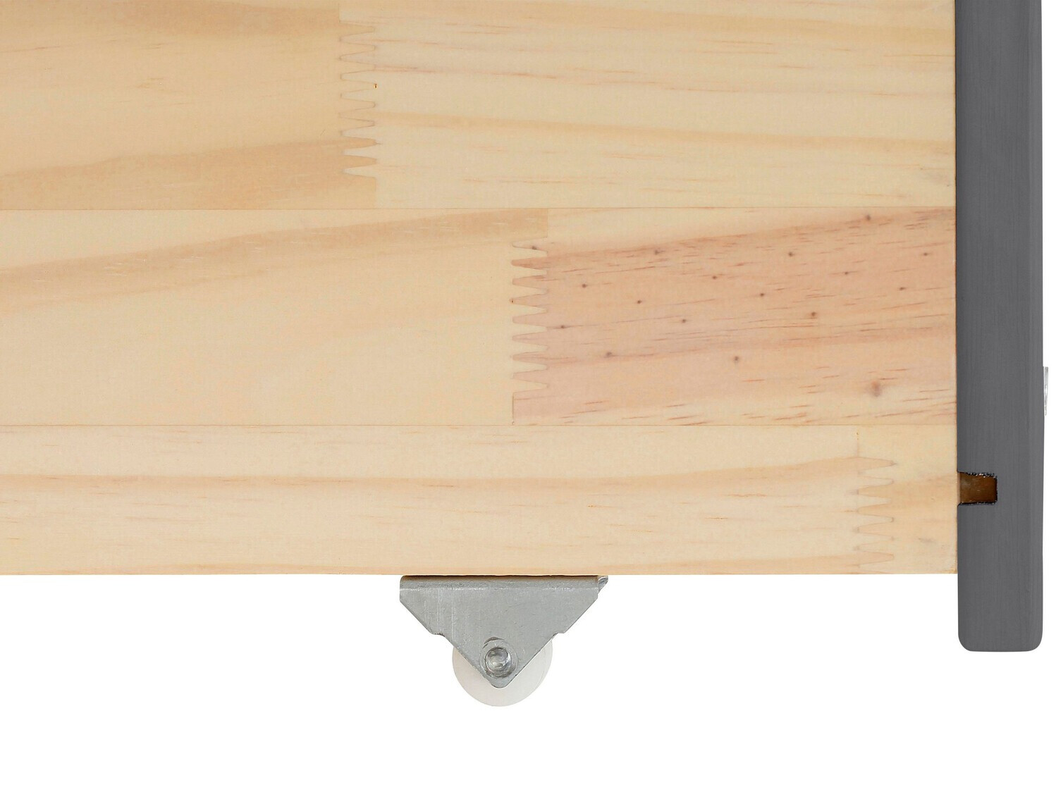 Vuodevaatelaatikko Fenmele 105 (Harmaa + Vaalea puu)