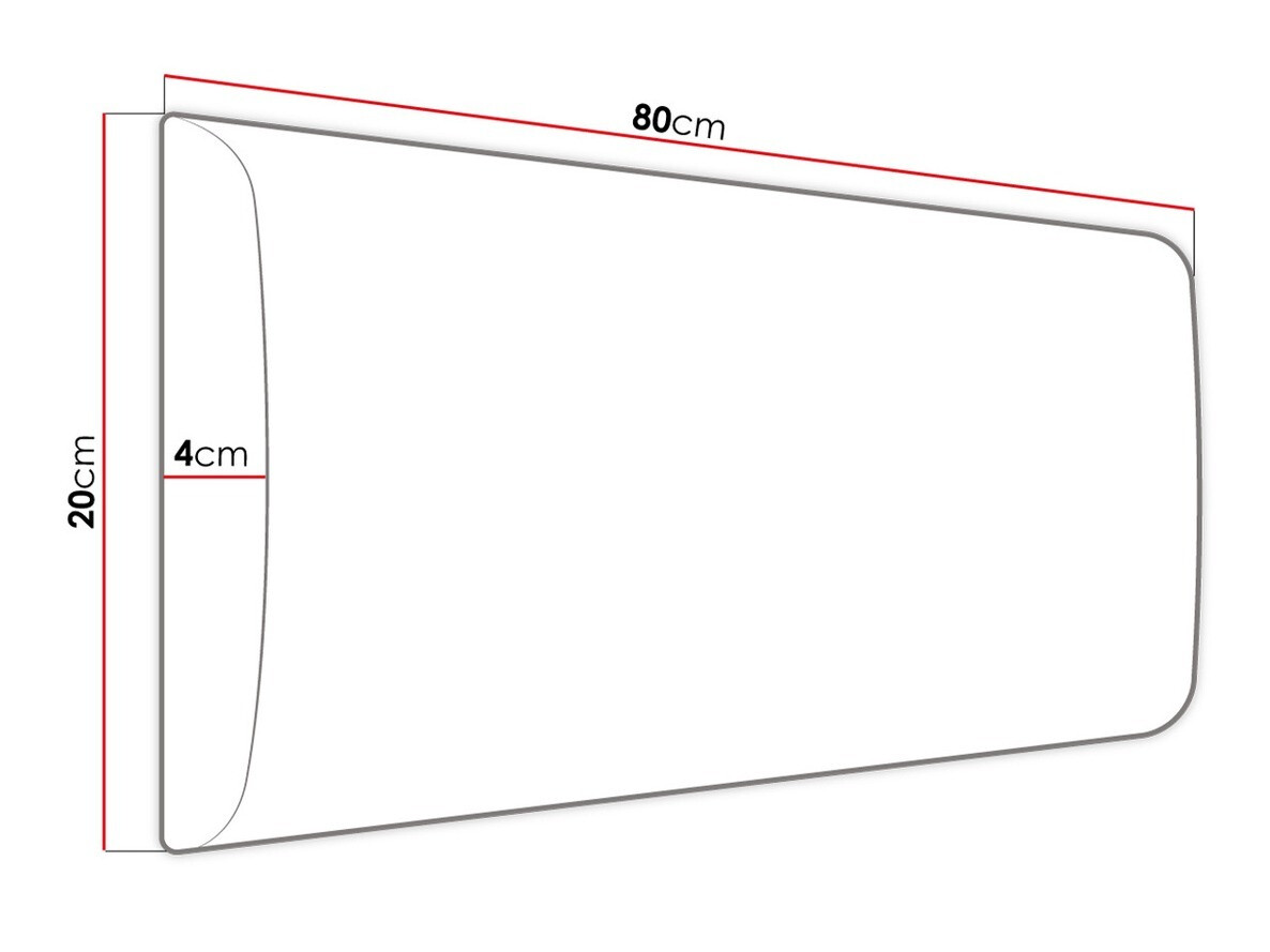 Pehmeä seinäpaneeli Comfivo Ovis VI (Manila 11) (80x20)