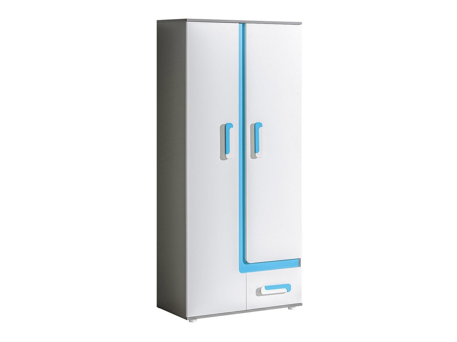 Hylly Levtala 103 (Antrasiitti + Valkoinen + Turkoosi)