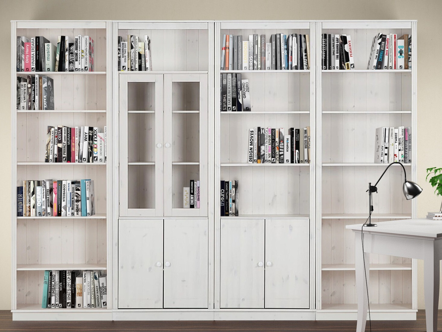 Hyllysetti Saltoro 112 (Valkoinen)