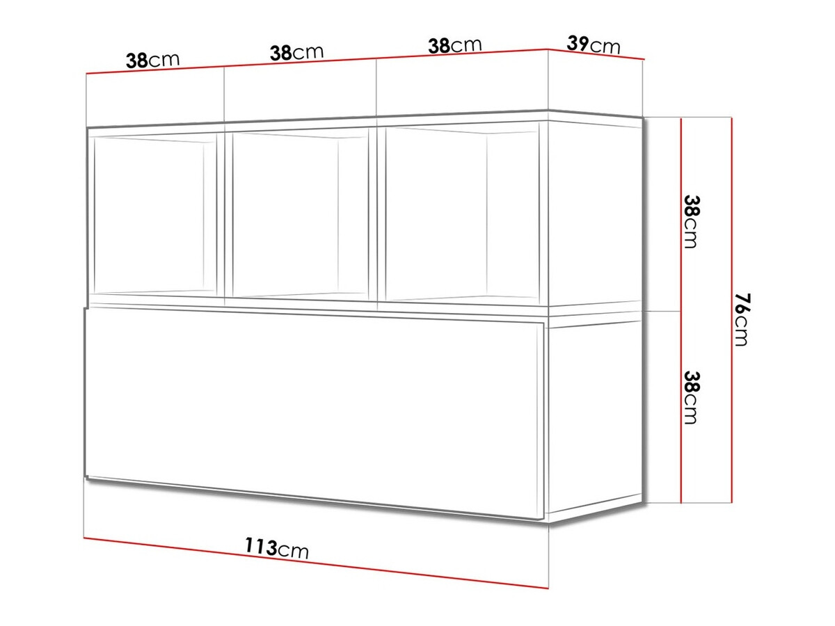 Kaappisetti Corbele 117 (Musta)