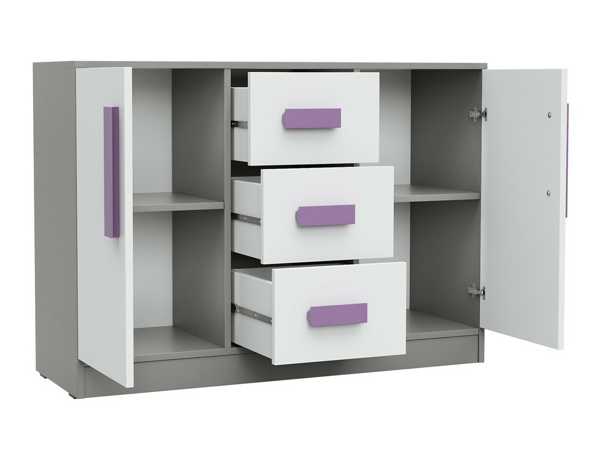 Lipasto Akron C109 (Harmaa + Valkoinen)