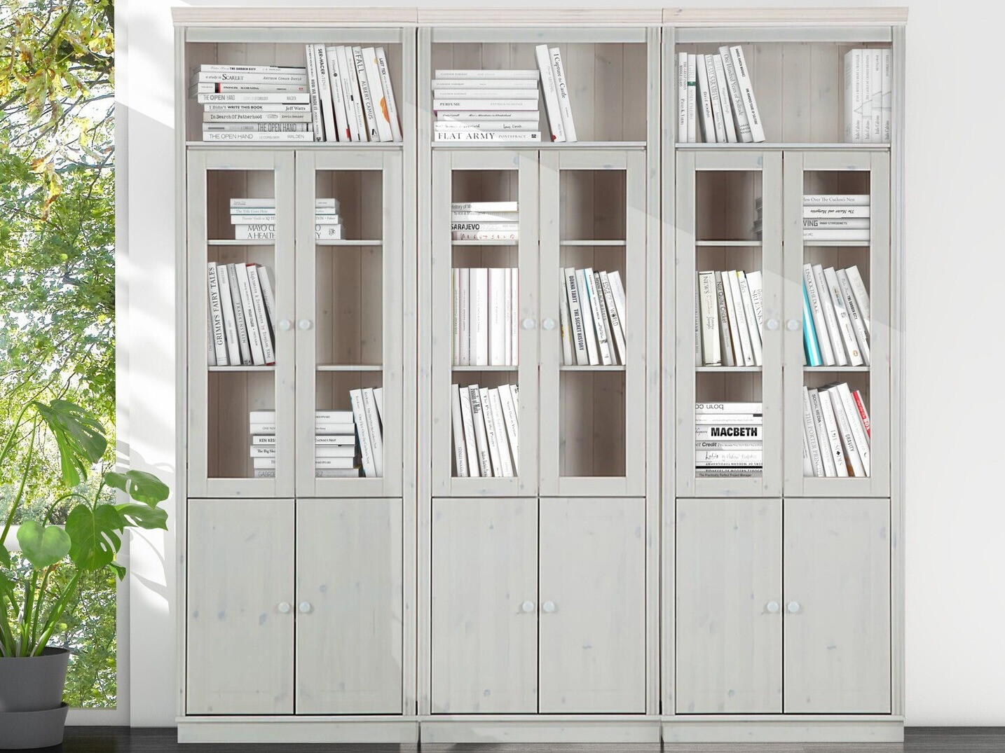 Hyllysetti Saltoro 109 (Valkoinen)