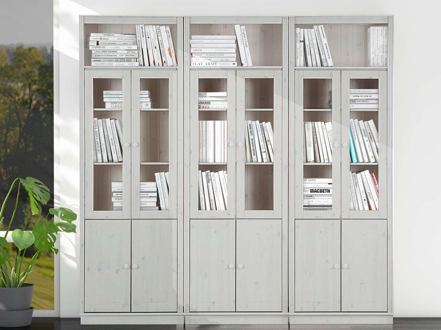 Hyllysetti Saltoro 114 (Harmaa)