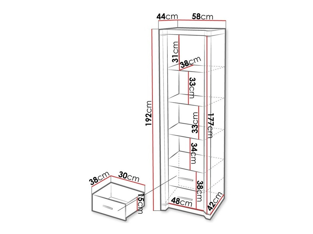 Hylly Lorelie 115 (Tryffeli)