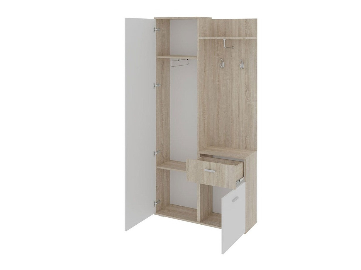 Eteissetti Pavo (Sonoma-tammi + Valkoinen)