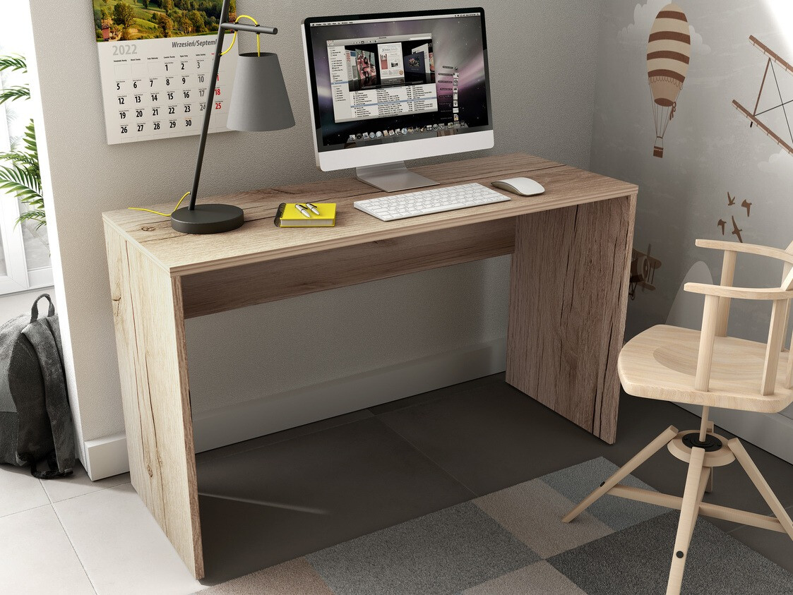 Työpöytä Austin 345 (Vaalea tammi)