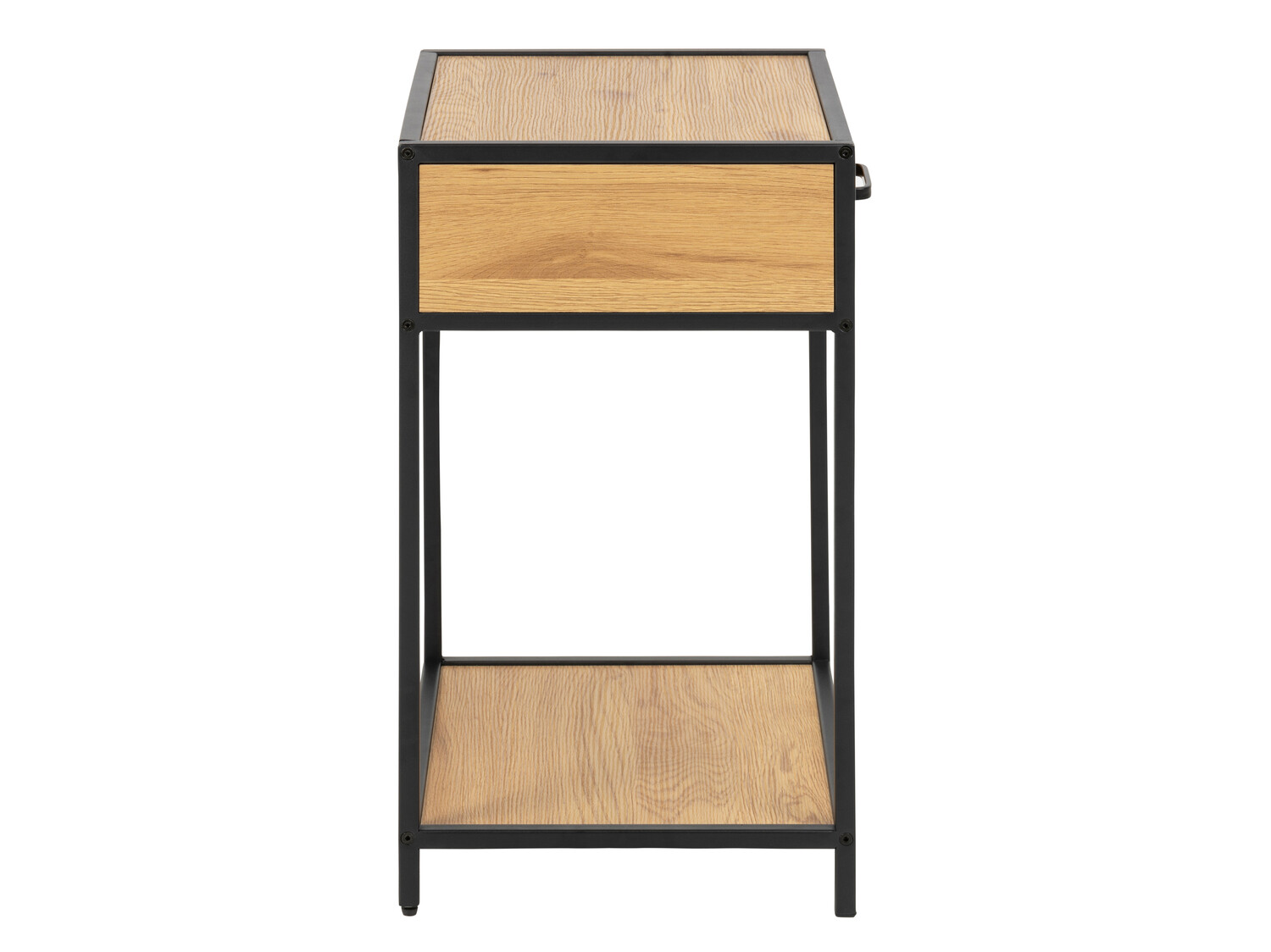 Yöpöytä Norsica Sevferi 128 (Villi tammi + Musta)