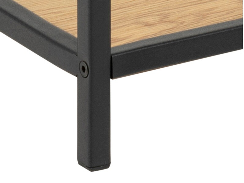 Yöpöytä Norsica Sevferi 128 (Villi tammi + Musta)