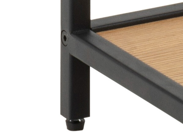 Yöpöytä Norsica Sevferi 128 (Villi tammi + Musta)