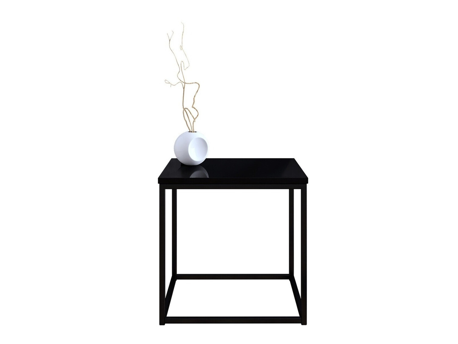 Sohvapöytä Germantown 106 (Mattamusta + Kiiltävä musta)