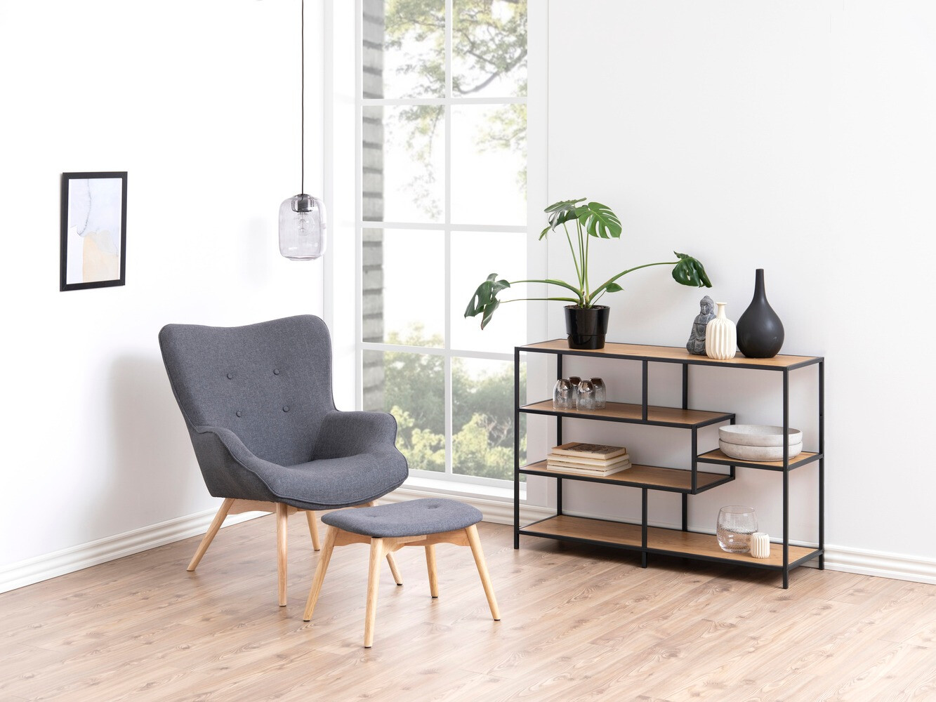 Hylly Norsica Sevferi 102 (Villi tammi + Musta)