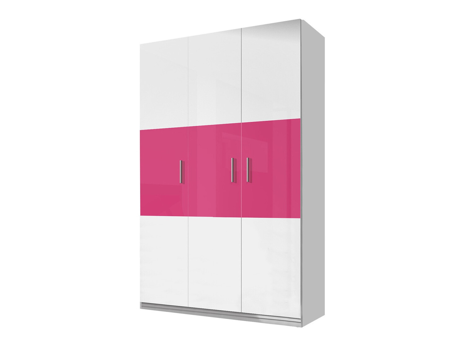 Lastenhuonesetti Salmere 110 (Kiiltävä valkoinen + Kiiltävä pinkki)