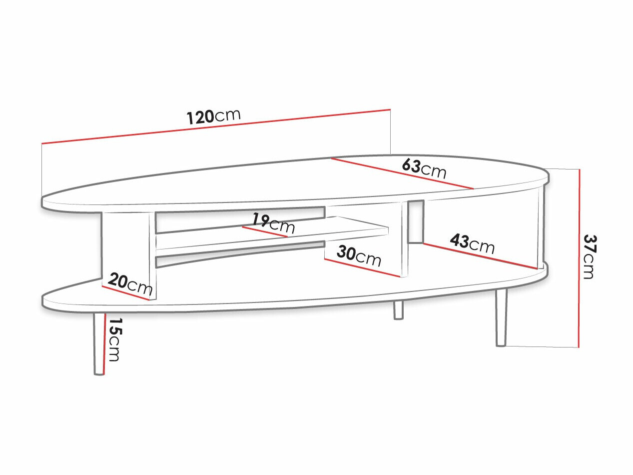 Sohvapöytä Ferenou 103