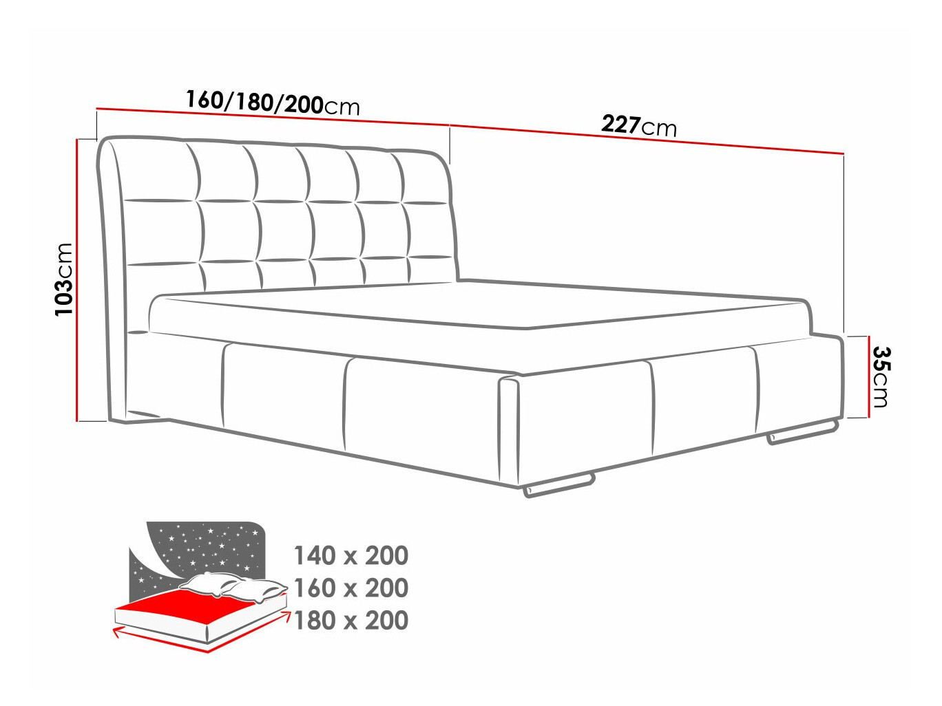 Sänky Fructus (Spirit 13)