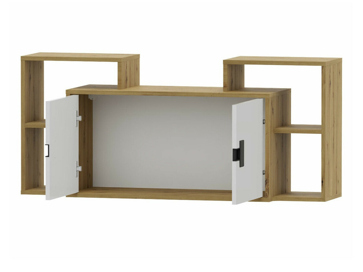 Huonekalusetti Florevi 105 (Matta valkoinen + Artisaanitammi)