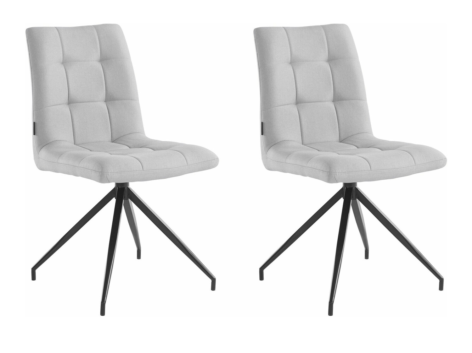 Tuolisetti Denton 794 (Musta + Harmaa)