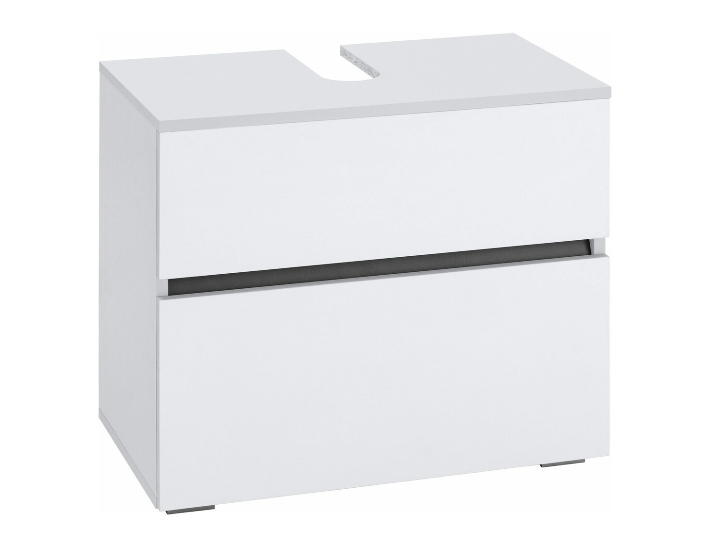 Pystymallinen kylpyhuoneen allaskaappi Soncamu 110 (Valkoinen)