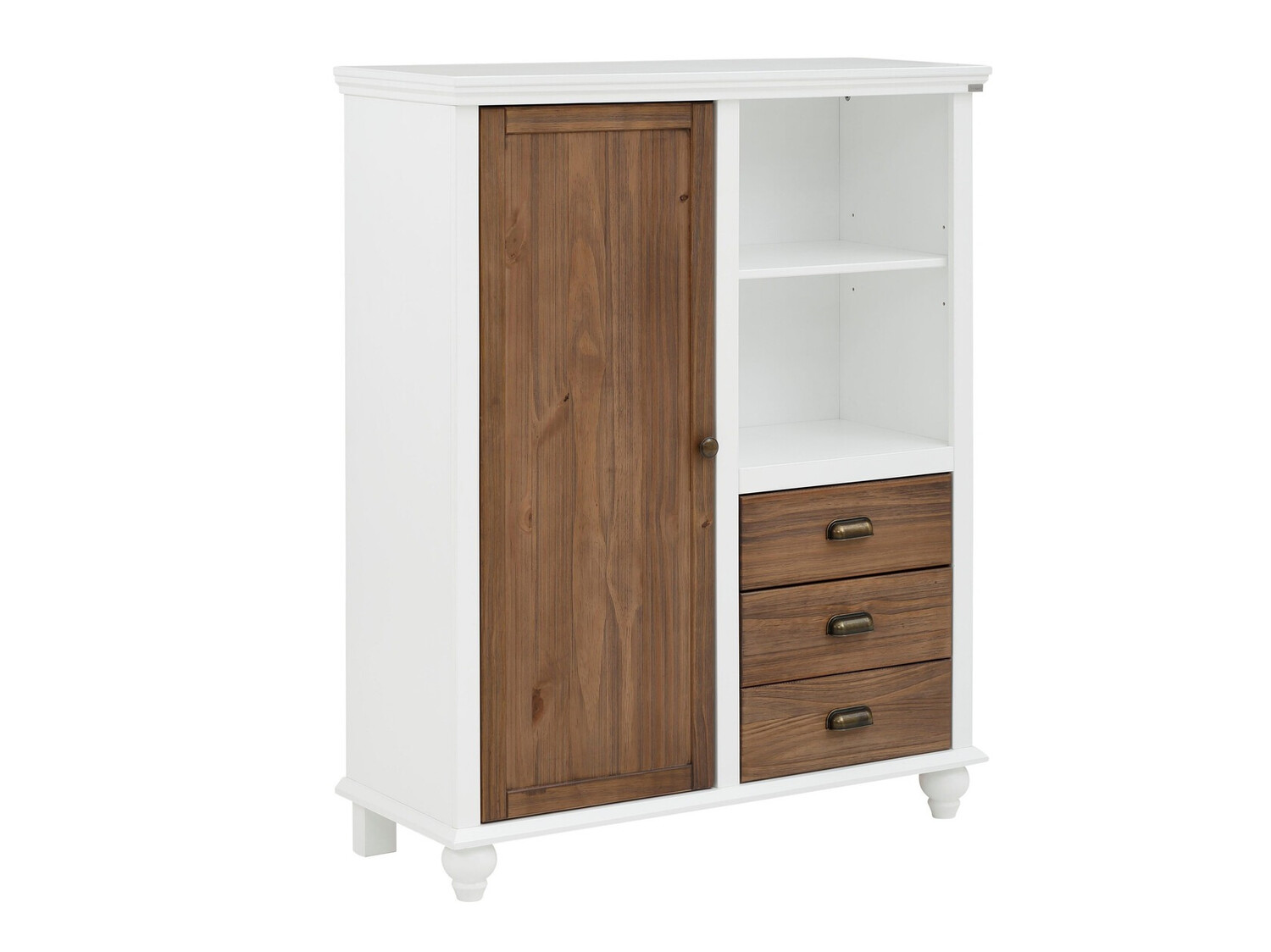 Lipasto Tivmeri 103 (Valkoinen + Ruskea)