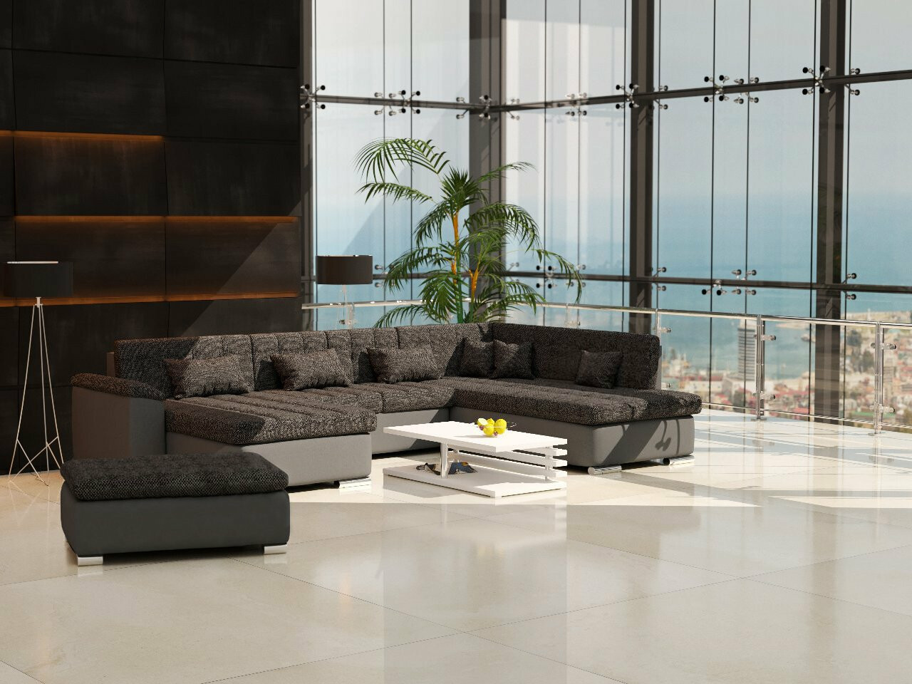 Verhoiltu huonekalusetti Comfivo Gemma I (Soft 020 + Majorka 03)