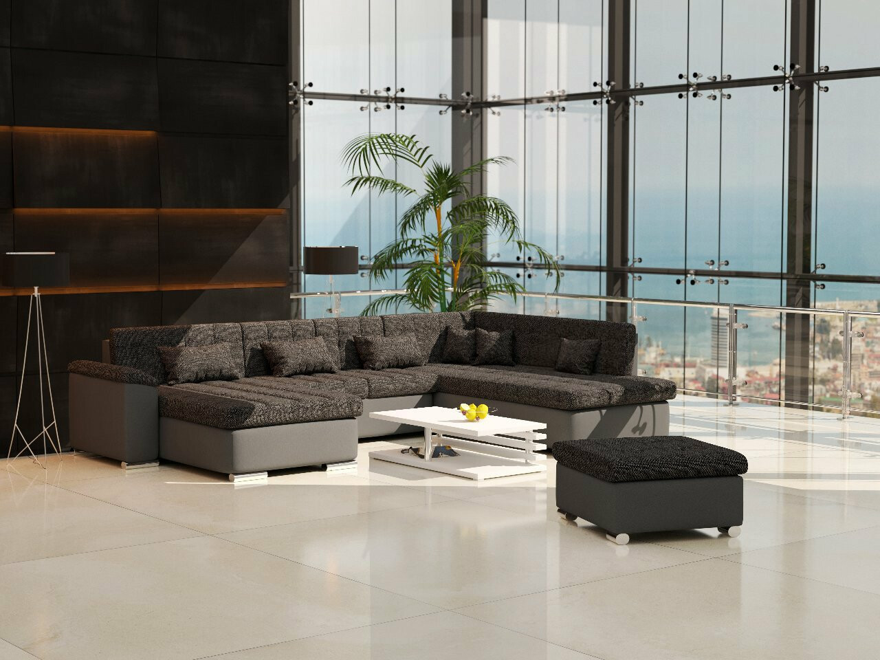 Verhoiltu huonekalusetti Comfivo Gemma (Soft 020 + Majorka 03)