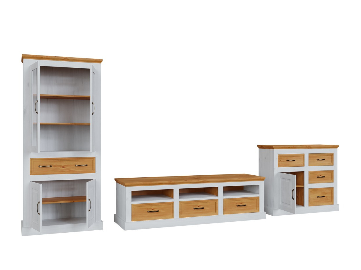 Olohuonesetti Tolelio 115 (Valkoinen + Mänty)