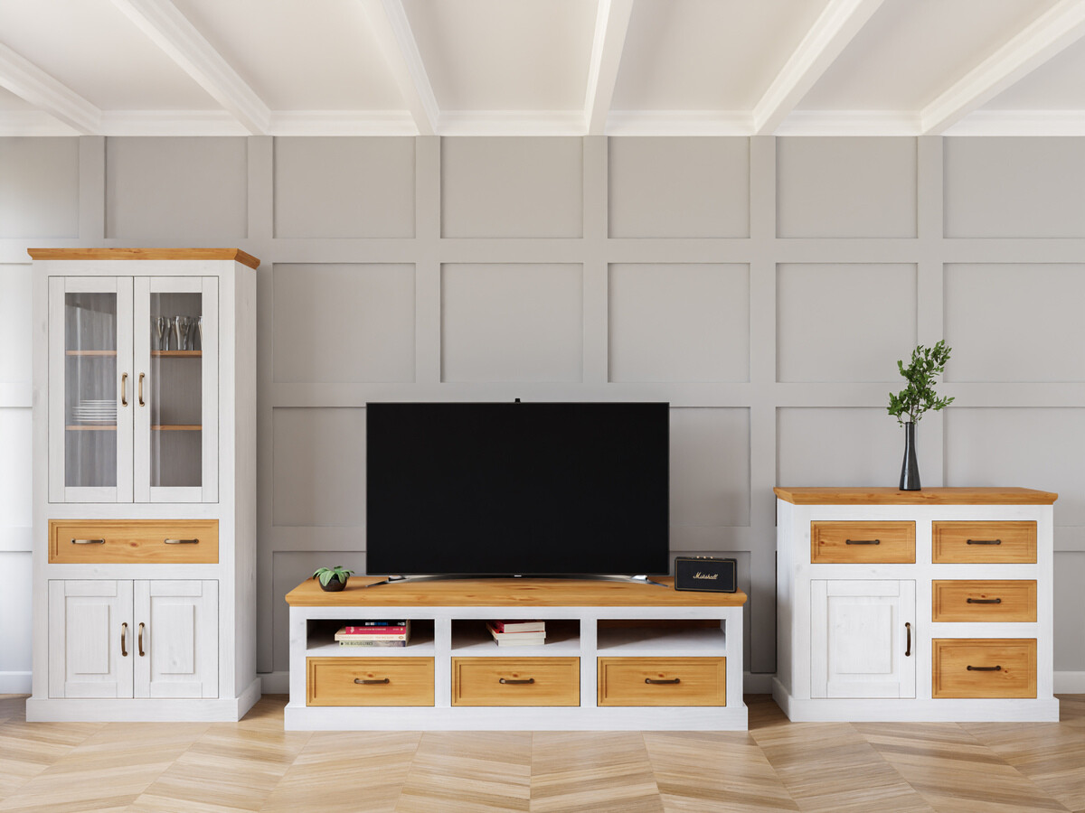 Olohuonesetti Tolelio 115 (Valkoinen + Mänty)