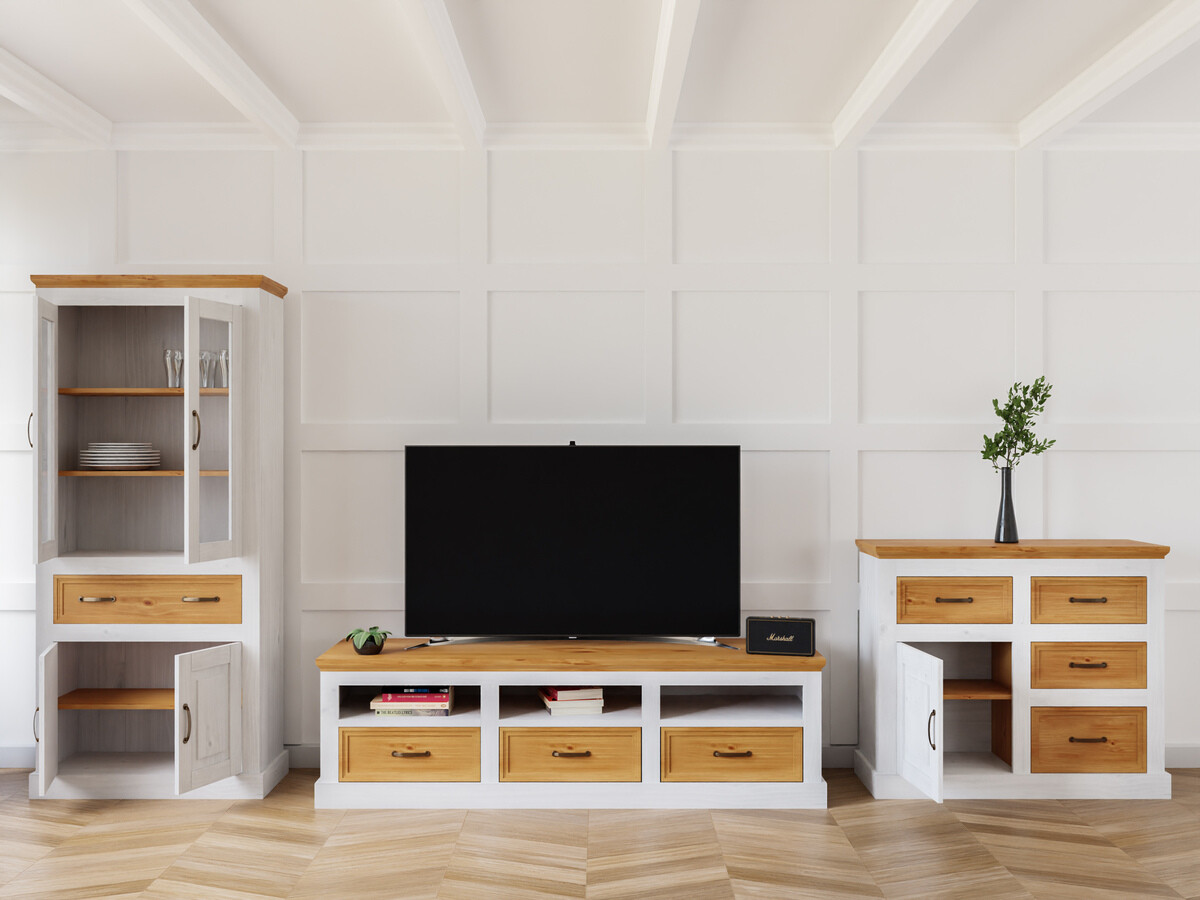 Olohuonesetti Tolelio 115 (Valkoinen + Mänty)