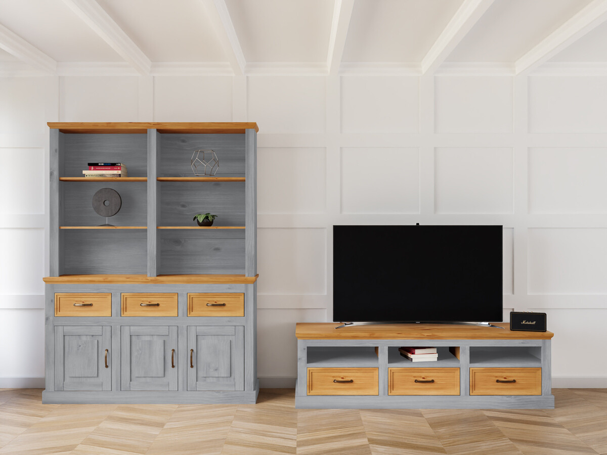 Olohuonesetti Tolelio 117 (Mänty + Harmaa)