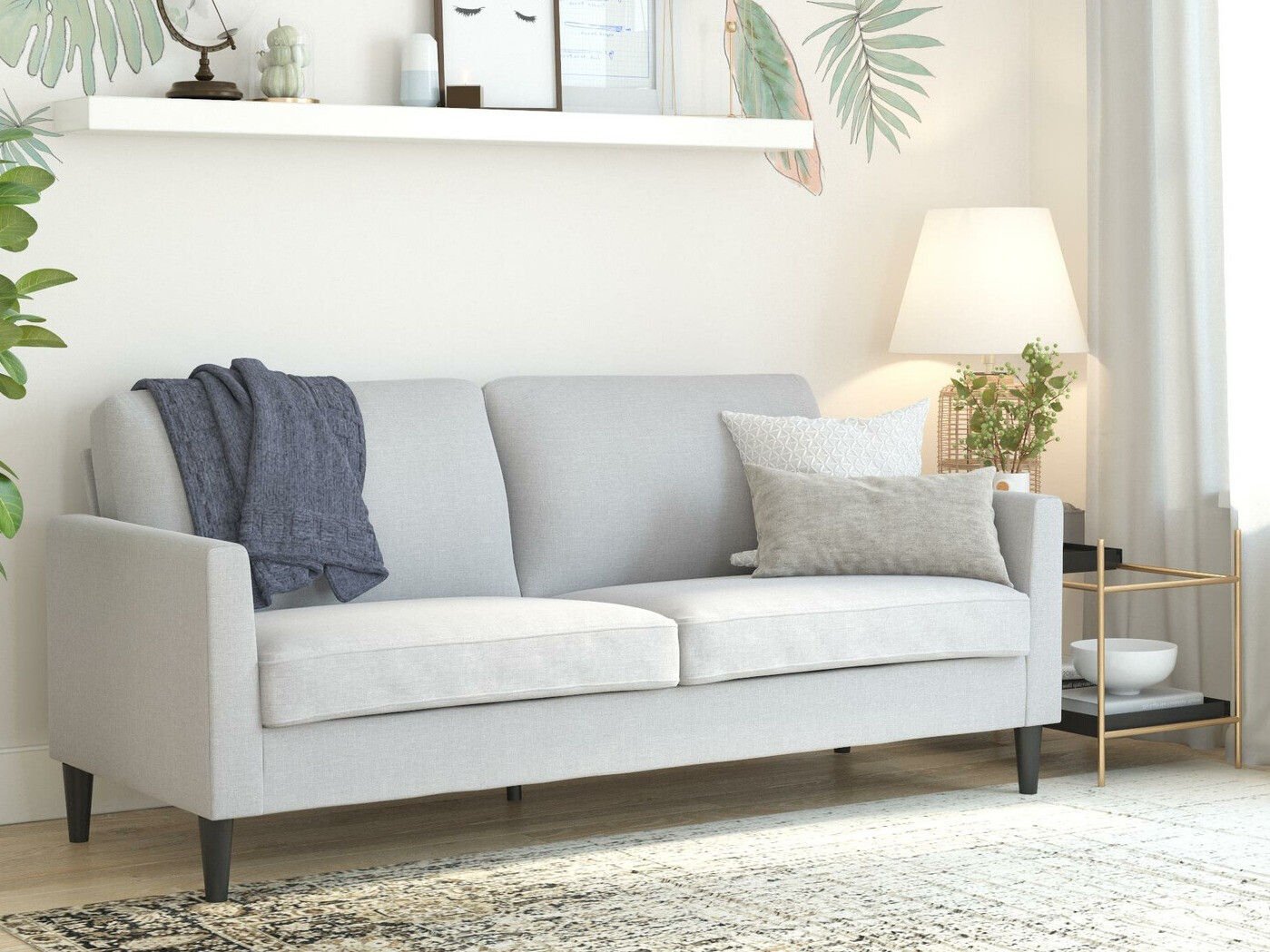 Sohva Tulsa 435 (Vaaleanharmaa)