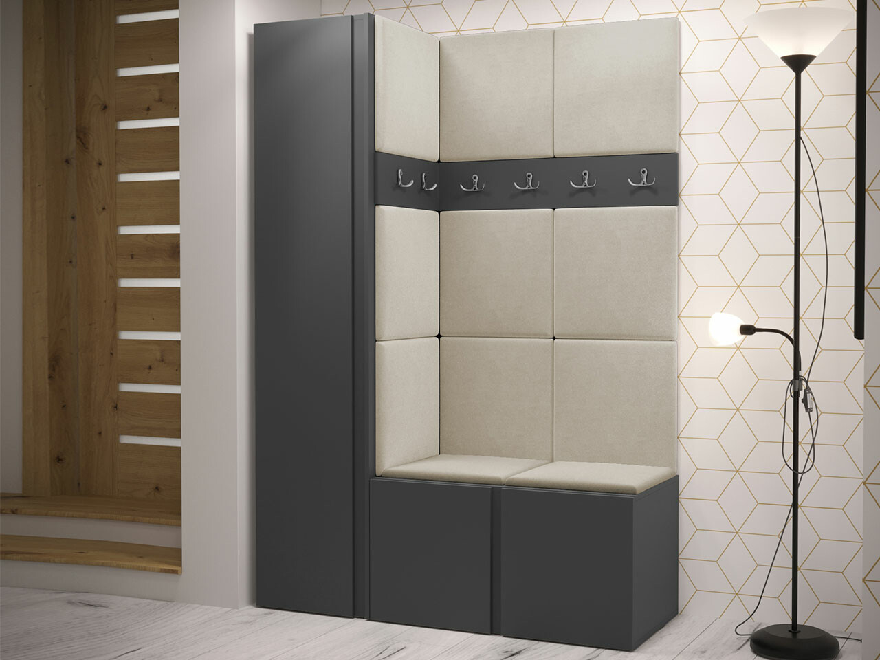 Eteissetti Hartford 471 (Grafiitti)