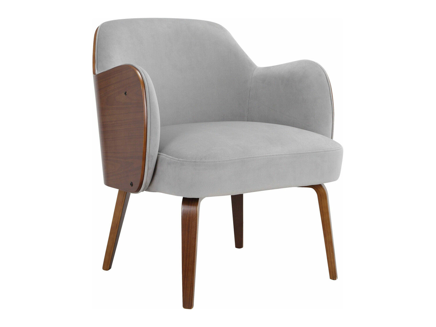 Nojatuoli Denton 895 (Vaaleanharmaa)