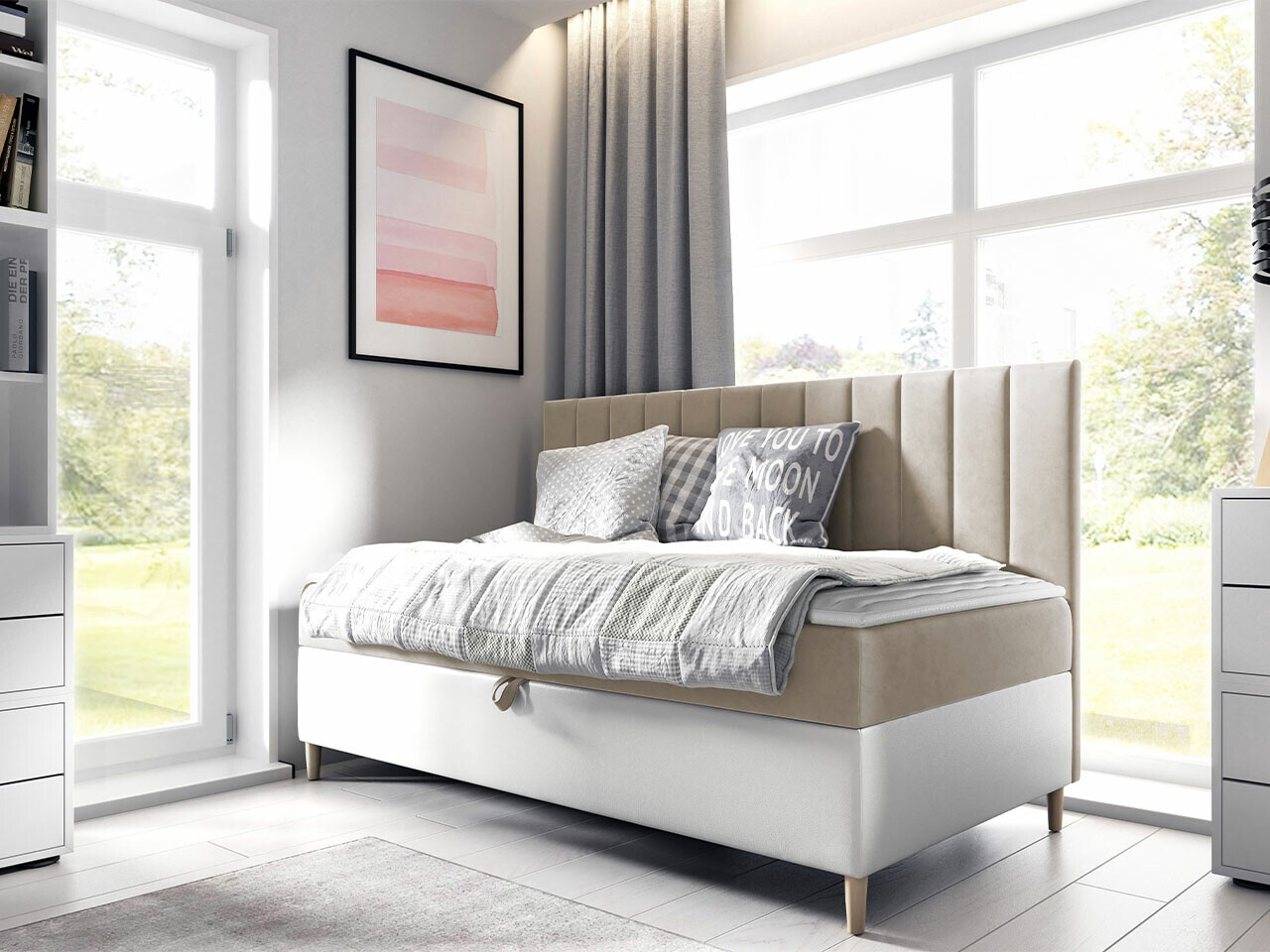 Jenkkisänky Lucus I (Soft 017 + Fresh 1)