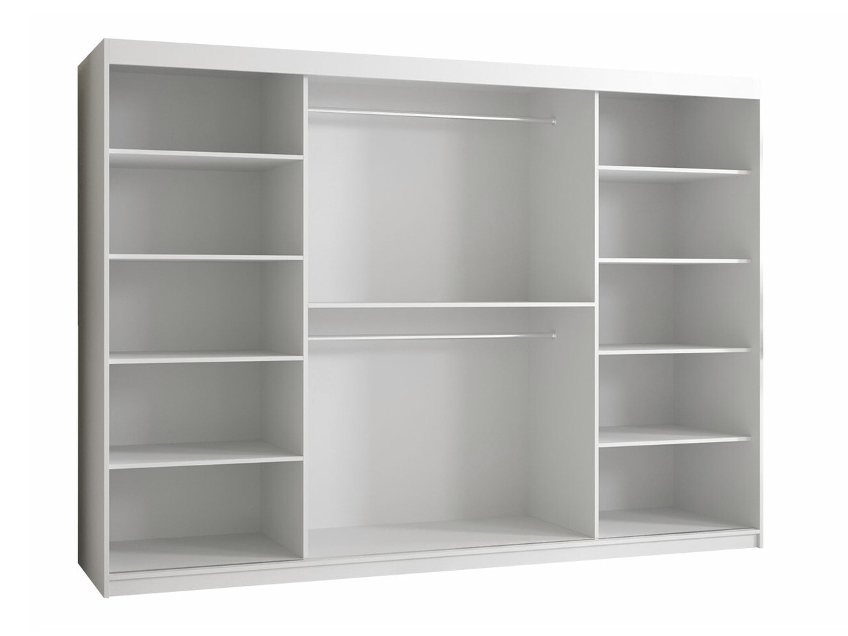 Vaatekaappi Anulio III (Valkoinen)