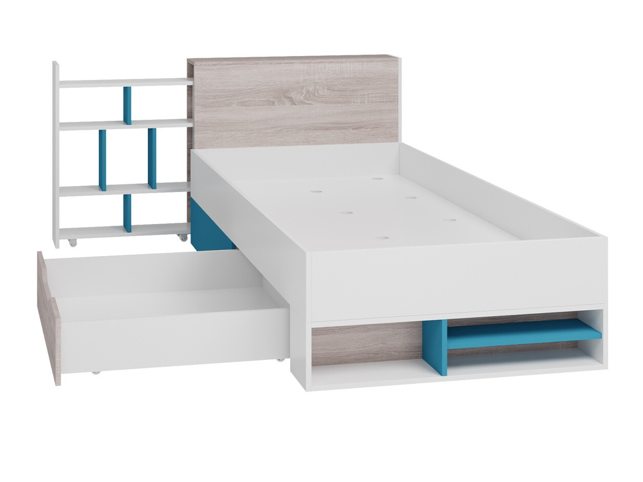 Lastenhuonesetti Camteso 114 (Musta + Tammi + Beige)