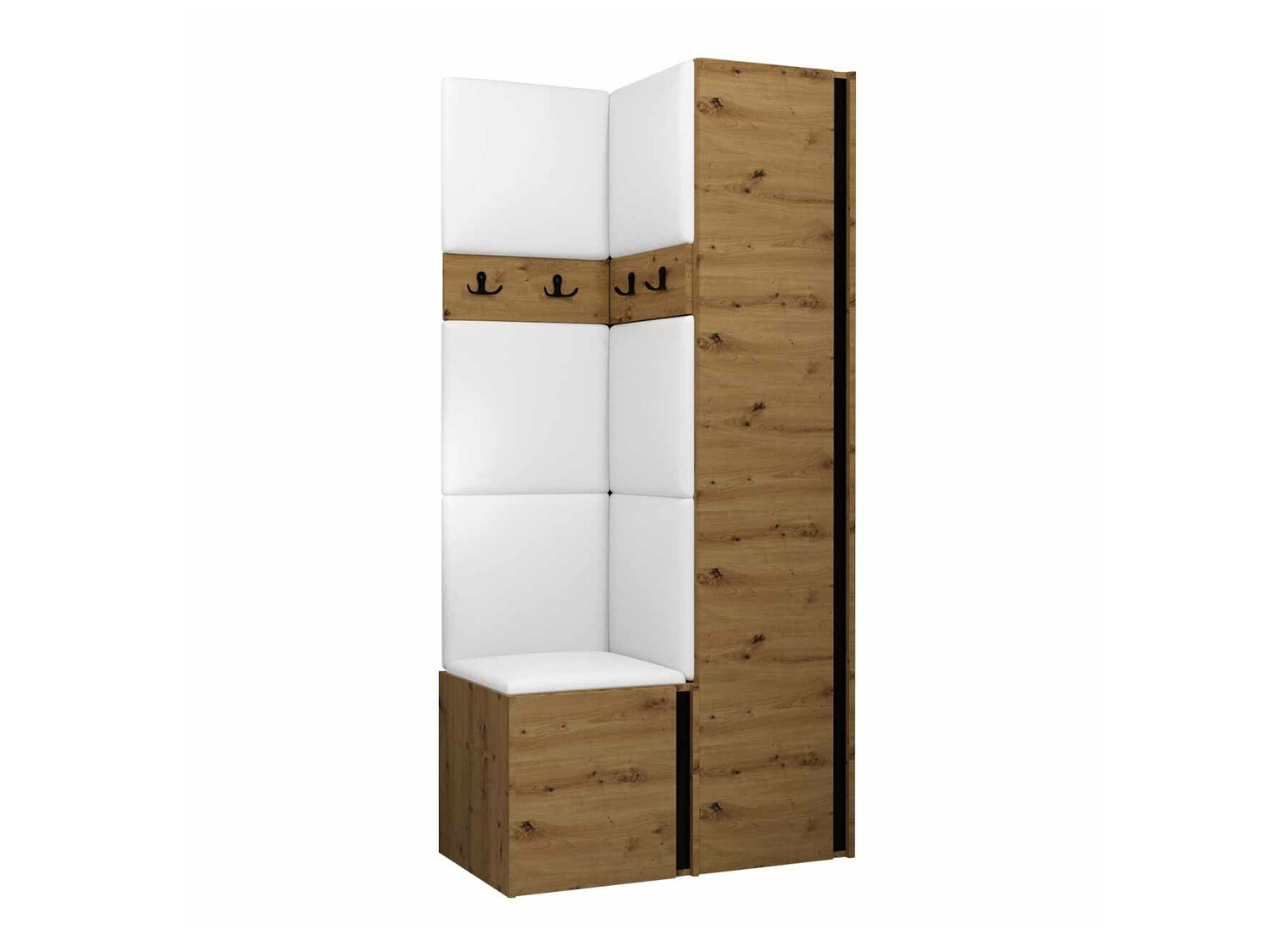 Eteissetti Pinis XXIV (Artisaanitammi + Musta)