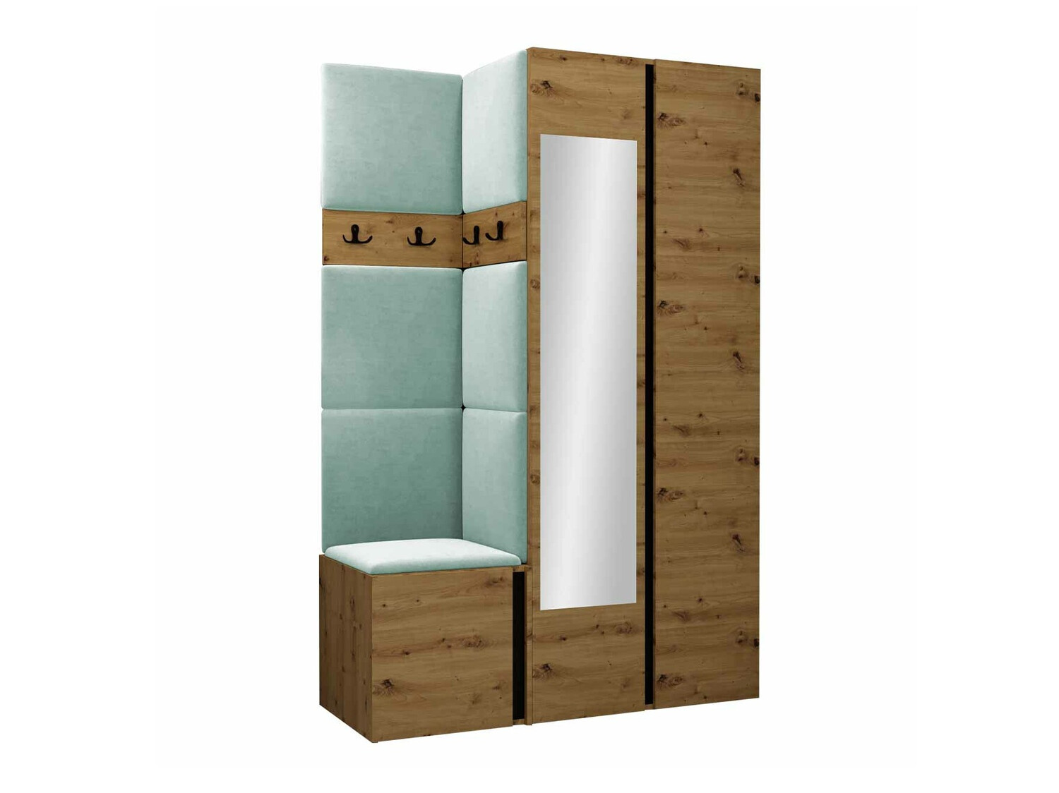 Eteissetti Pinis XXVI (Artisaanitammi + Musta)