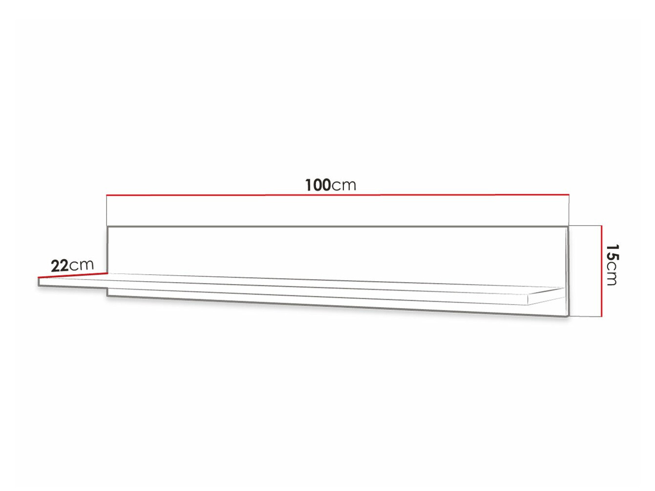 Seinähylly Anulio (Musta)