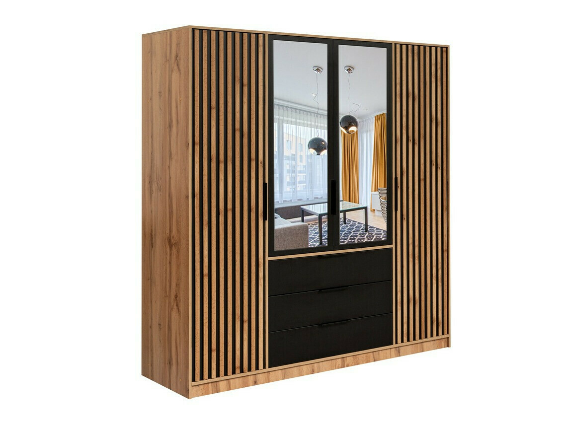 Vaatekaappi Collis V (Wotan tammi)