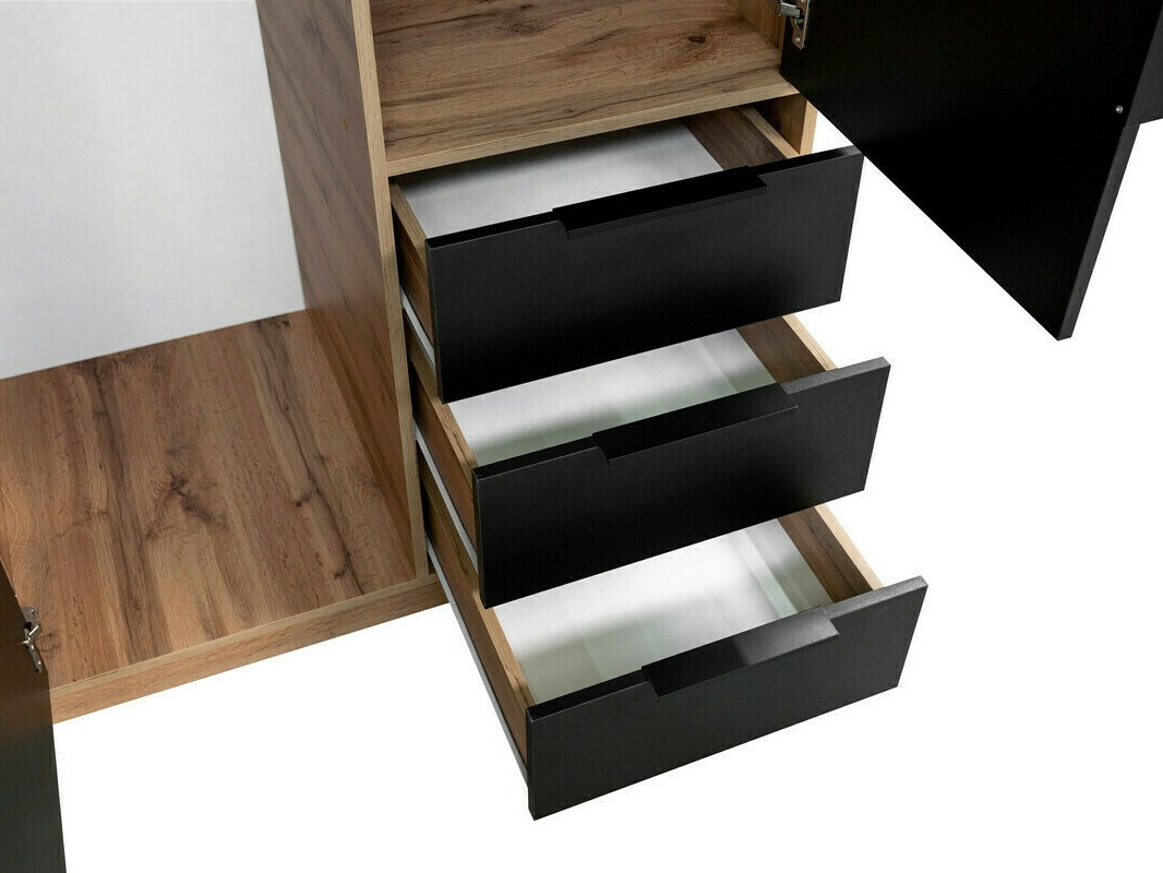 Vaatekaappi Enolevo 112 (Wotan tammi)