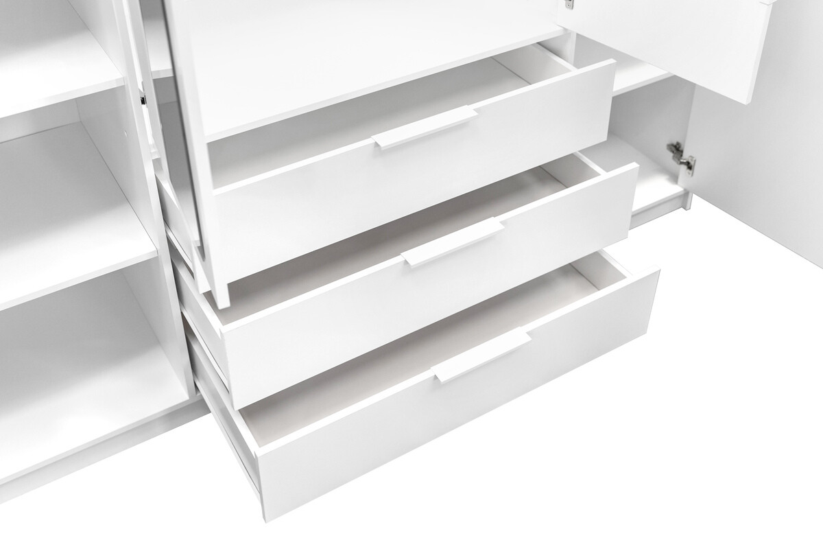 Vaatekaappi Enolevo 114 (Valkoinen)