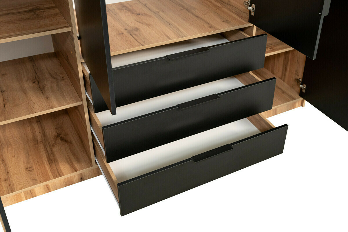 Vaatekaappi Enolevo 114 (Wotan tammi)